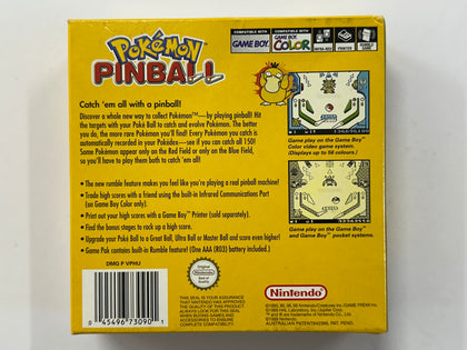 Pokemon Pinball Complete In Box
