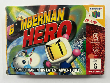 Bomberman Hero Complete In Box