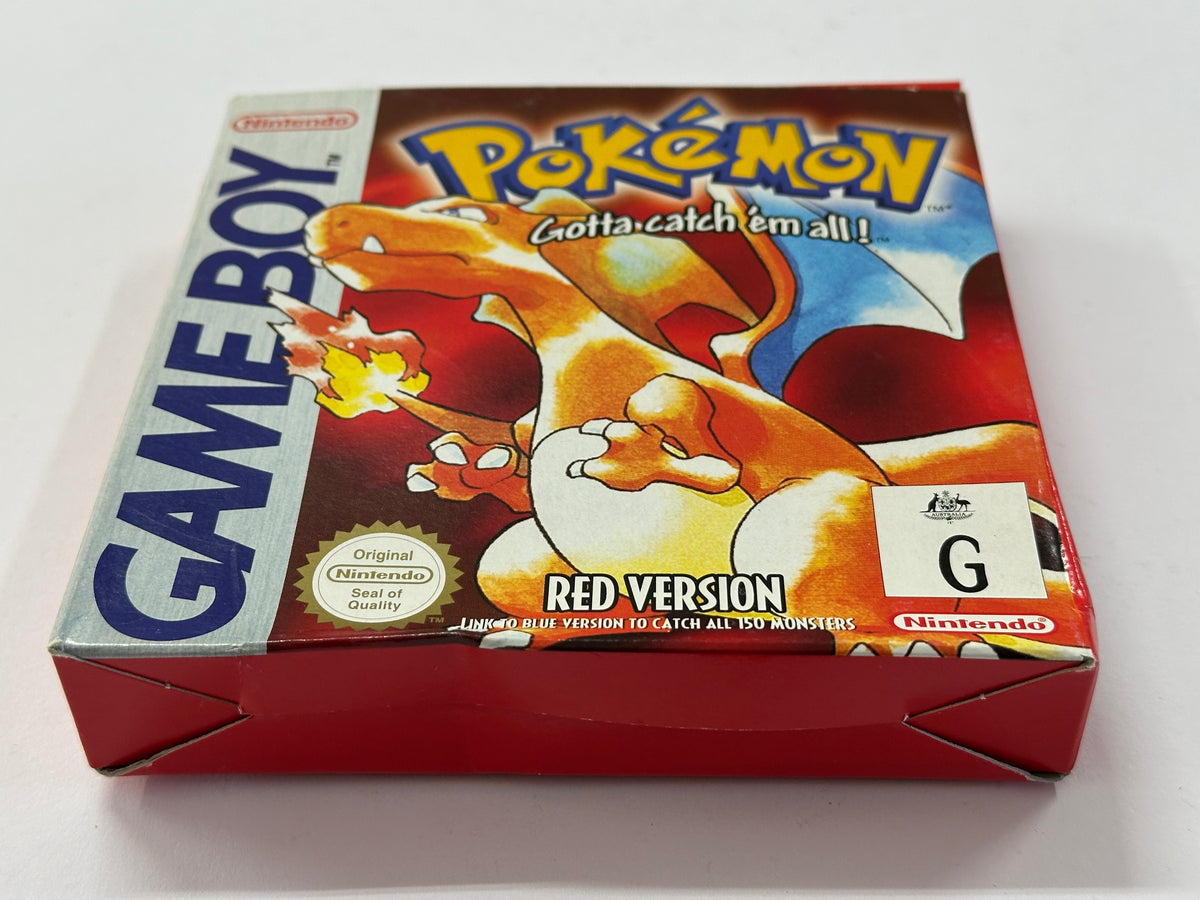 Pokemon Red Complete In Box – The Game Experts