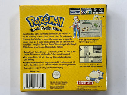 Pokemon Yellow In Original Box