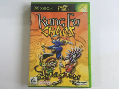 Kung Fu Chaos Complete In Original Case