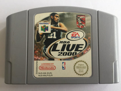 NBA Live 2000 Cartridge