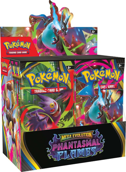 POKEMON TCG Mega Evolutions Phantasmal Flames Booster Box - 36 Booster Packs *ONLINE EXCLUSIVE ITEM*