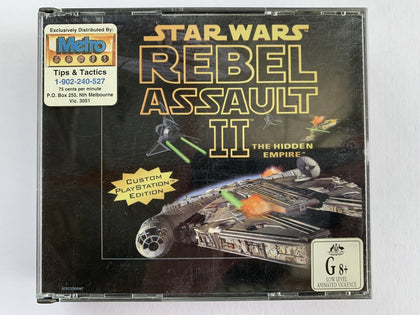 Star Wars Rebel Assault 2 The Hidden Empire Complete In Original Big Box Case