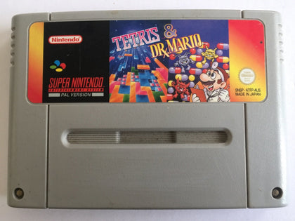 Tetris & Dr Mario Cartridge