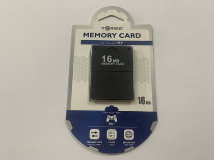 Aftermarket Tomee Playstation 2 PS2 16MB Memory Card Brand New & Sealed