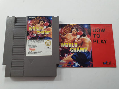 World Champ Cartridge with Game Manual