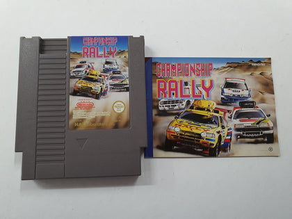 Championship Rally Cartridge with Game Manual