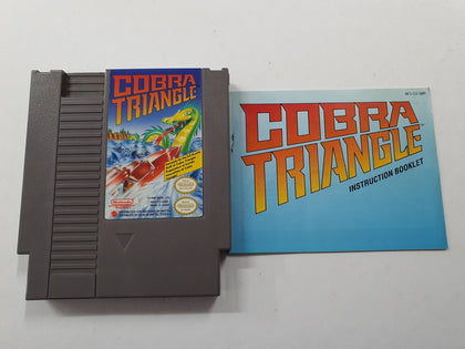 Cobra Triangle Cartridge with Game Manual