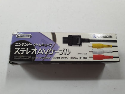 Genuine Nintendo Gamecube AV Cable Complete In Box