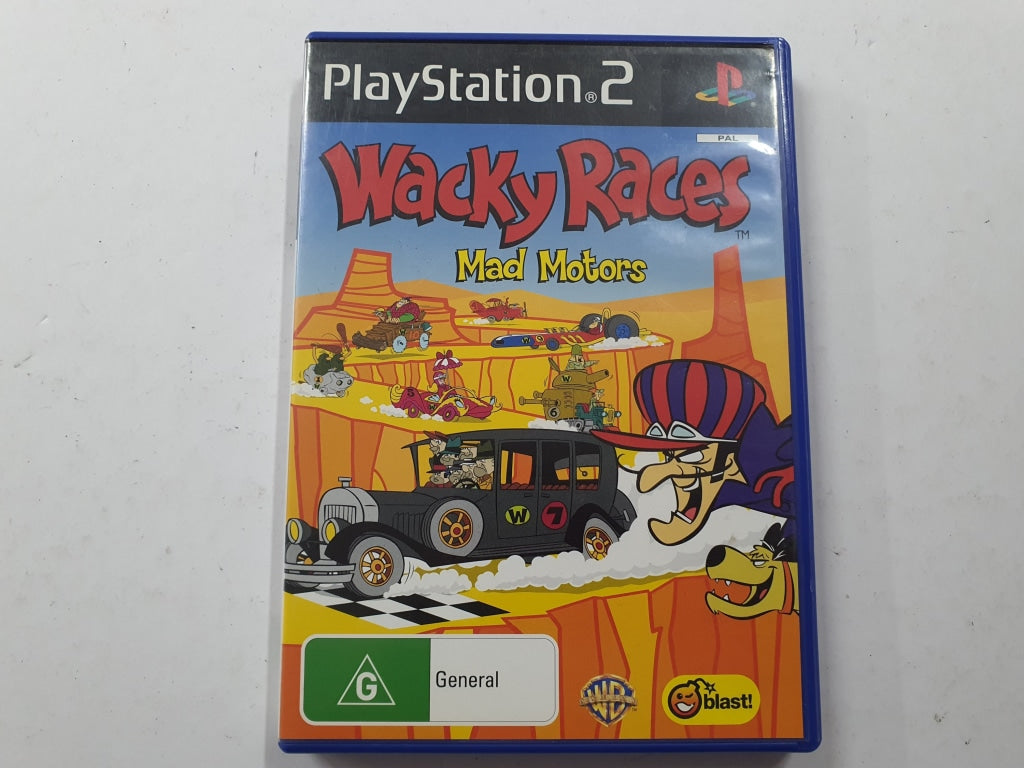 Wacky Races Mad Motors Complete In Original Case