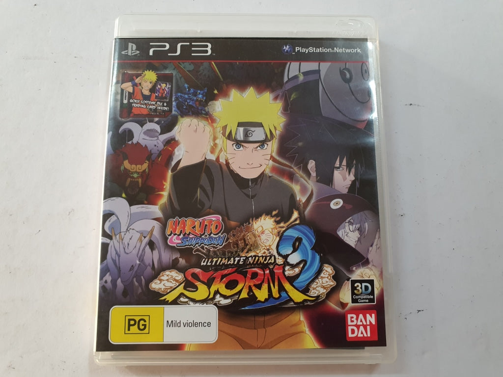 Naruto Shippuden Ultimate Ninja Storm 3 Complete In Original Case