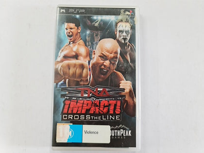 TNA Impact Cross the Line Complete In Original Case