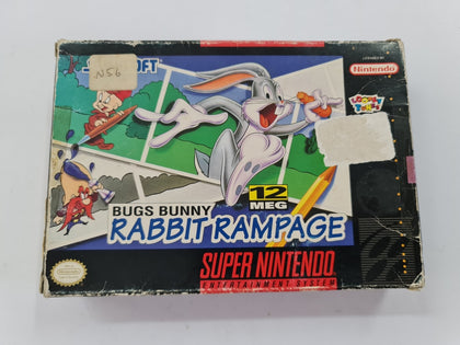 Bugs Bunny Rabbit Rampage NTSC In Original Box