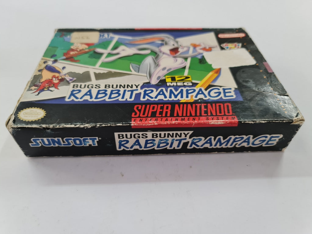 Bugs Bunny Rabbit Rampage NTSC In Original Box – The Game Experts