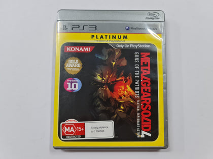 Metal Gear Solid 4 Guns Of The Patriots Complete In Original Case