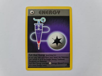 Full Heal Energy 81/82 Team Rocket Set Pokemon TCG Card In Protective Penny Sleeve