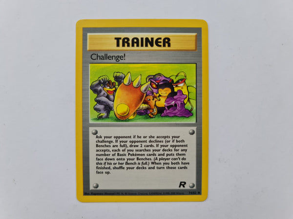 Trainer Challenge 74/82 Team Rocket Set Pokemon TCG Card In Protective – The Game Experts