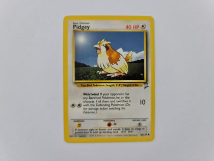 Pidgey 86/130 Base Set 2 Pokemon TCG Card In Protective Penny Sleeve
