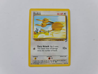 Doduo 72/130 Base Set 2 Pokemon TCG Card In Protective Penny Sleeve