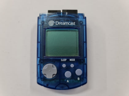 Genuine Sega Dreamcast Aqua VMU Memory Unit