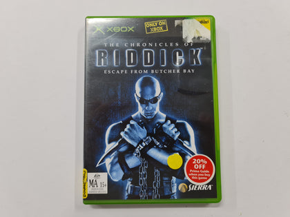 The Chronicles Of Riddick Escape From Butcher Bay Complete In Original Case