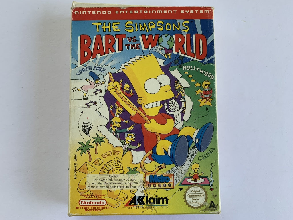 Bart VS The World Complete In Box
