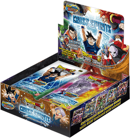 Dragon Ball Super Card Game Unison Warrior S14 UW5 Cross Spirits Booster Box - 24 Booster Packs
