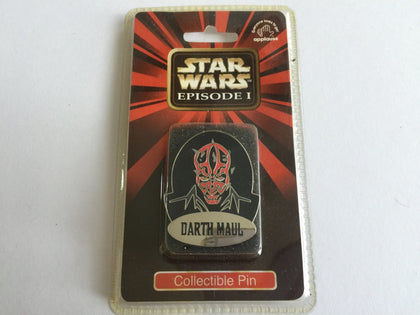 Star Wars Episode 1 Darth Maul Collectable Pin Brand New & Sealed
