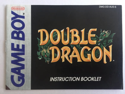 Double Dragon Gameboy Manual