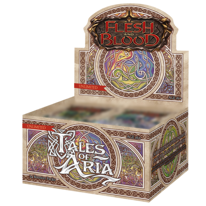 Flesh and Blood TCG Tales of Aria Unlimited Booster Box Display - 24 Booster Packs