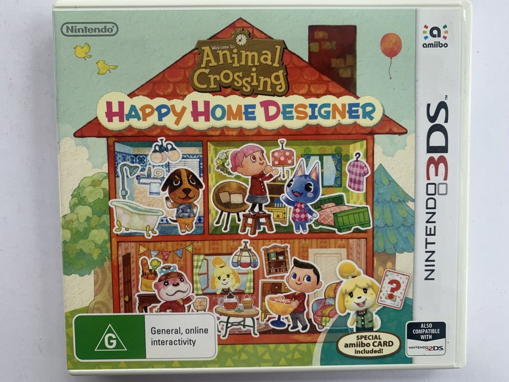 Animal Crossing Happy Home Designer Complete In Original Case