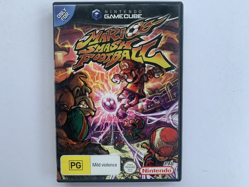 Mario Smash Football Complete In Original Case