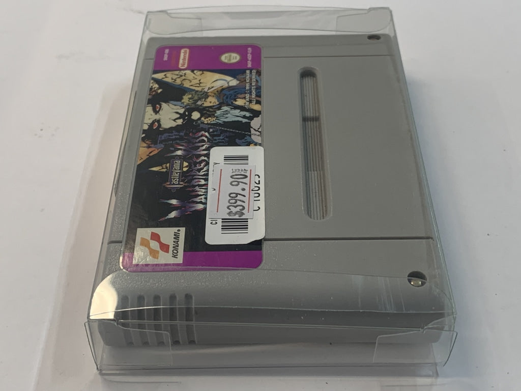 Super Nintendo SNES Cartridge Plastic Protector
