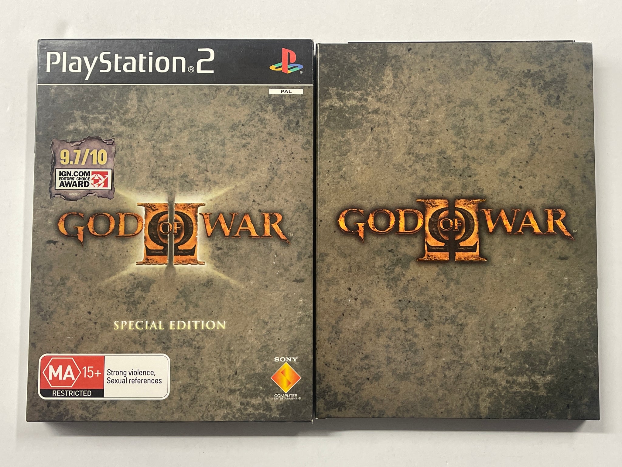 God Of War 2 Limited Special Edition Complete In Original Case with Outer Cover