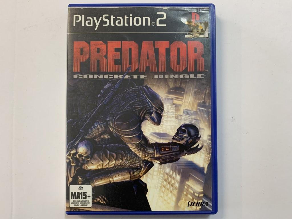 Predator Concrete Jungle Complete In Original Case