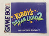 Kirby's Dream Land 2 Game Manual