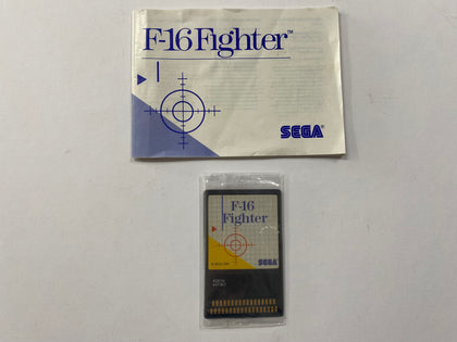 F-16 Fighter Cartridge and Game Manual