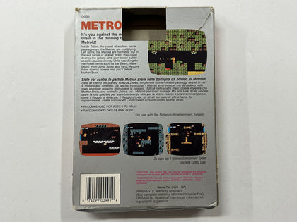 Metroid Complete In Box