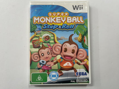Super Monkey Ball Step & Roll Complete In Original Case