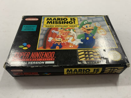 Mario Is Missing Complete In Box