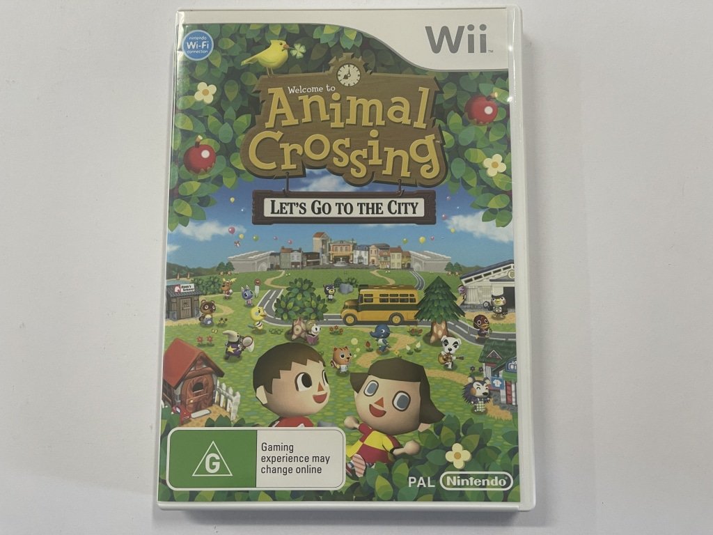 Animal Crossing Lets Go To The City Complete In Original Case