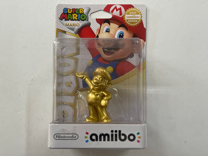 Super Mario Gold Mario Amiibo Brand New & Sealed
