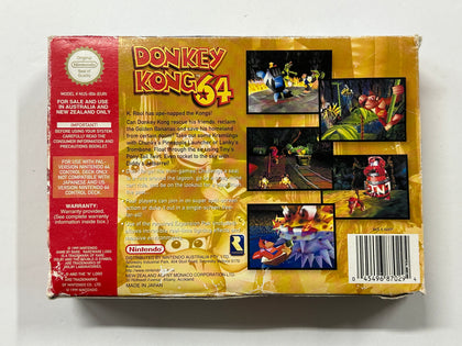 Donkey Kong 64 Complete In Box with Expansion Pack