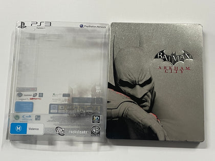 Batman Arkham City Complete In Original Steelbook Case with Outer Cover