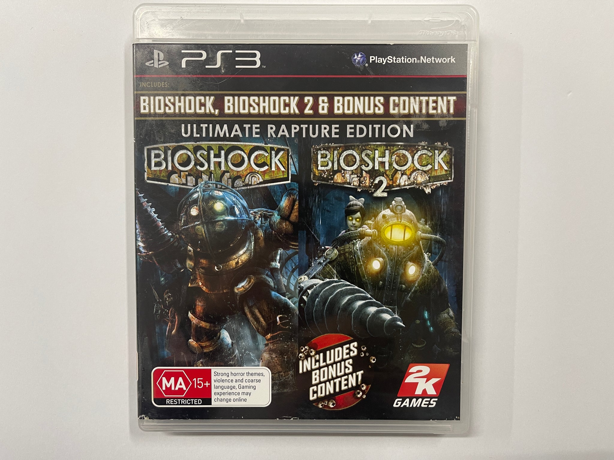 Bioshock Ultimate Rapture Edition (Bioshock 1 & 2) Complete In Original Case