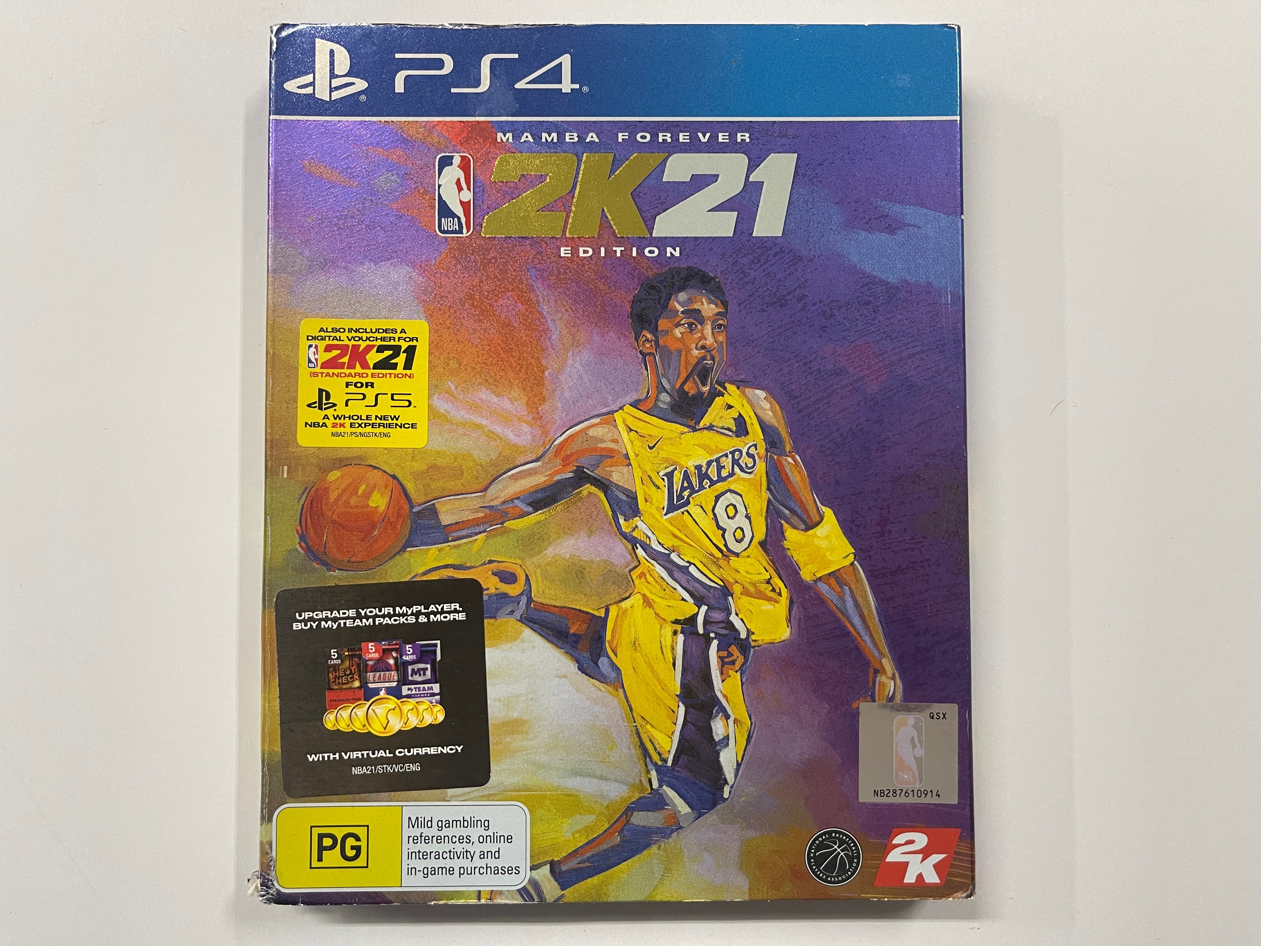 HOT 2k21 Kobe Bryant Nba 2k21 Legend Edition Ps4 Nba Legend