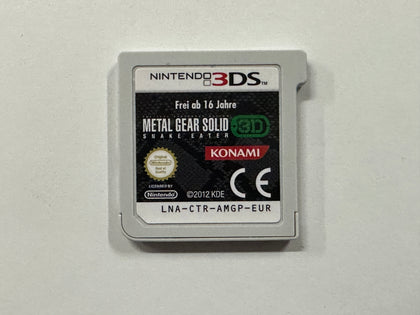 Metal Gear Solid Snake Eater 3D Cartridge
