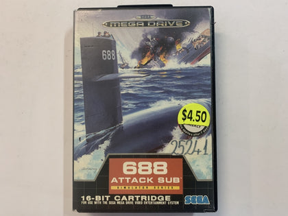 688 Attack Sub Complete In Original Case