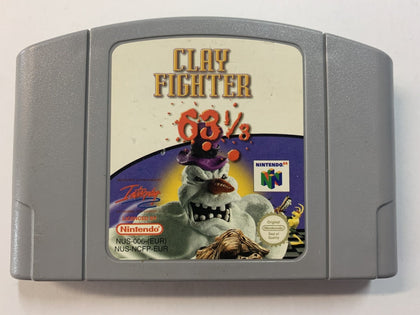 Clay Fighter 63 1/3 Cartridge